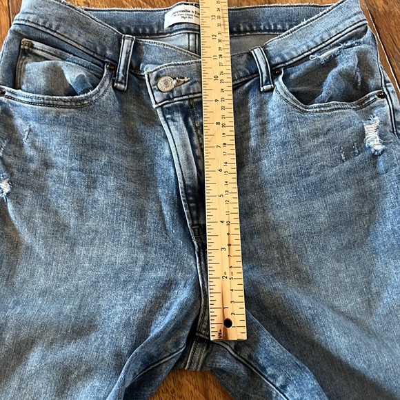 Abercrombie & Fitch Super Skinny Ankle High Rise 30 10S - Picture 8 of 14